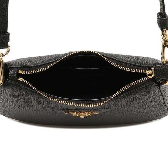 Prada Mini Bag Bag Dyno Black Vitello Soft Shoulder - Picture 1 of 7